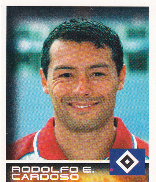 Rodolfo E. Cardoso - Hamburger SV - Panini Bundesliga 2001 - Basis Bild - Nr. 236