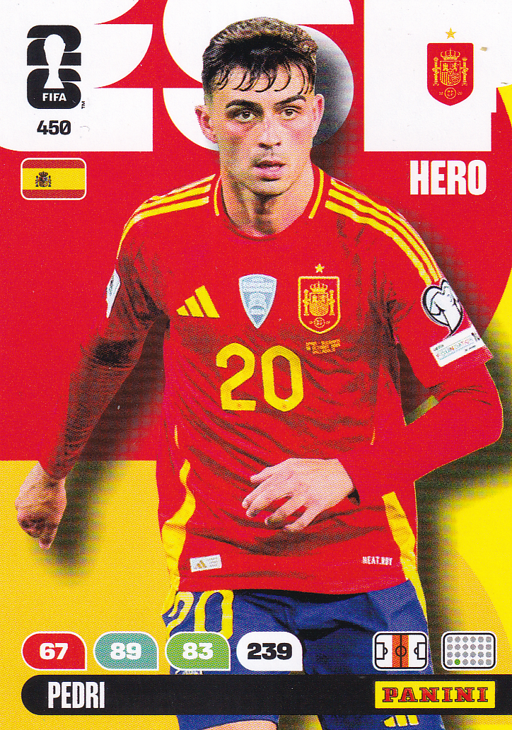 Rodri - Spanien - Panini WM 2026 - Hero - Nr. 450