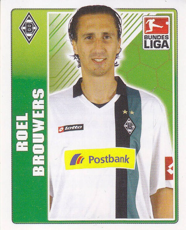 Roel Brouwers / Borussia Mönchengladbach / Topps Bundesliga 2009 / Basis Bild / Nr. 297