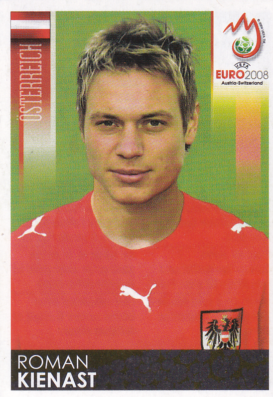 Roman Kienast - Österreich - Panini EM 2008 - Basis Bild - Nr. 172