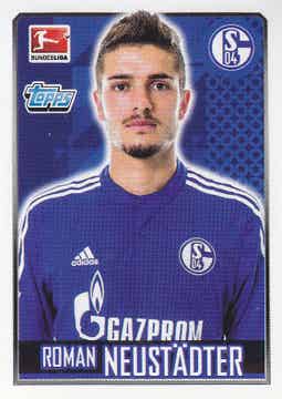 Roman Neustädter / FC Schalke 04 / Topps Bundesliga 2014 / Basis Bild / Nr. 236