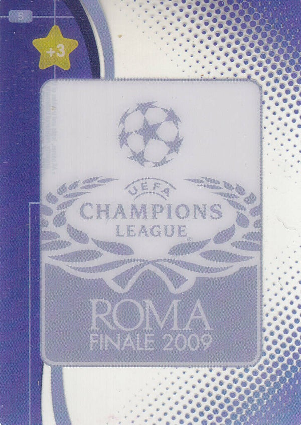Roma Finale 2009 Plastikkarte Champions League Nr.5