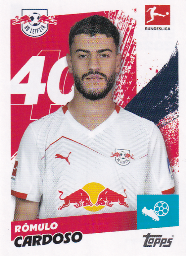 Romulo Cardoso - RB Leipzig - Topps Bundesliga 2025 - Basis Bild - Nr. 184