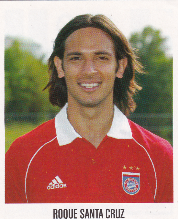 Roque Santa Cruz - FC Bayern München - Panini Bundesliga 2005 - Basis Bild - Nr. 409
