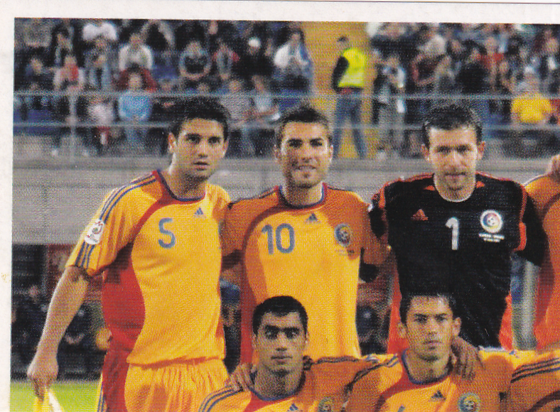 Rumänien - Panini EM 2008 - Mannschaftsbild 1 - Nr. 307