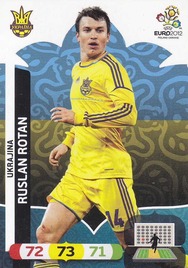 Ruslan Rotan / Ukraine / Panini EM 2012 / Basis Karte / Nr. 221