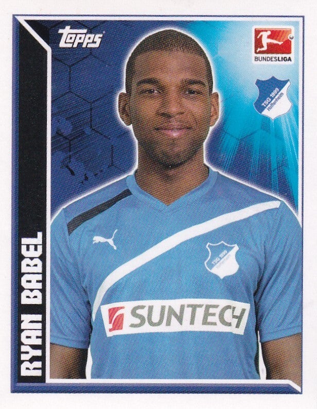 Ryan Babel / TSG 1899 Hoffenheim / Topps Bundesliga 2011 / Basis Bild / Nr. 187