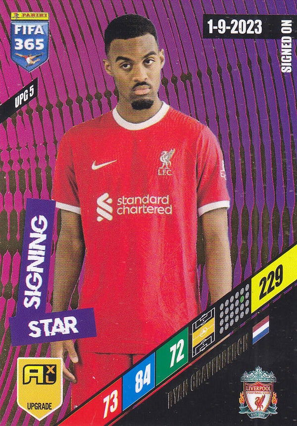 Ryan Gravenberch - FC Liverpool - Signing Star Icon Upgrade - Nr. UPG 5