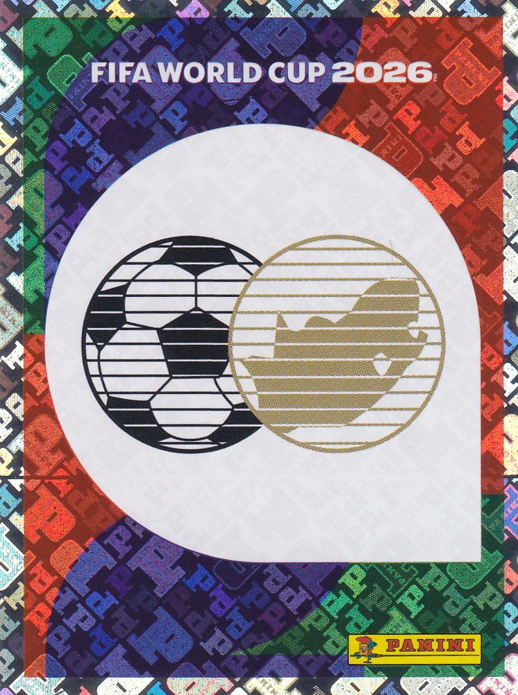 Südafrika - Panini WM 2026 - Vereinslogo - Glitzer - RSA1