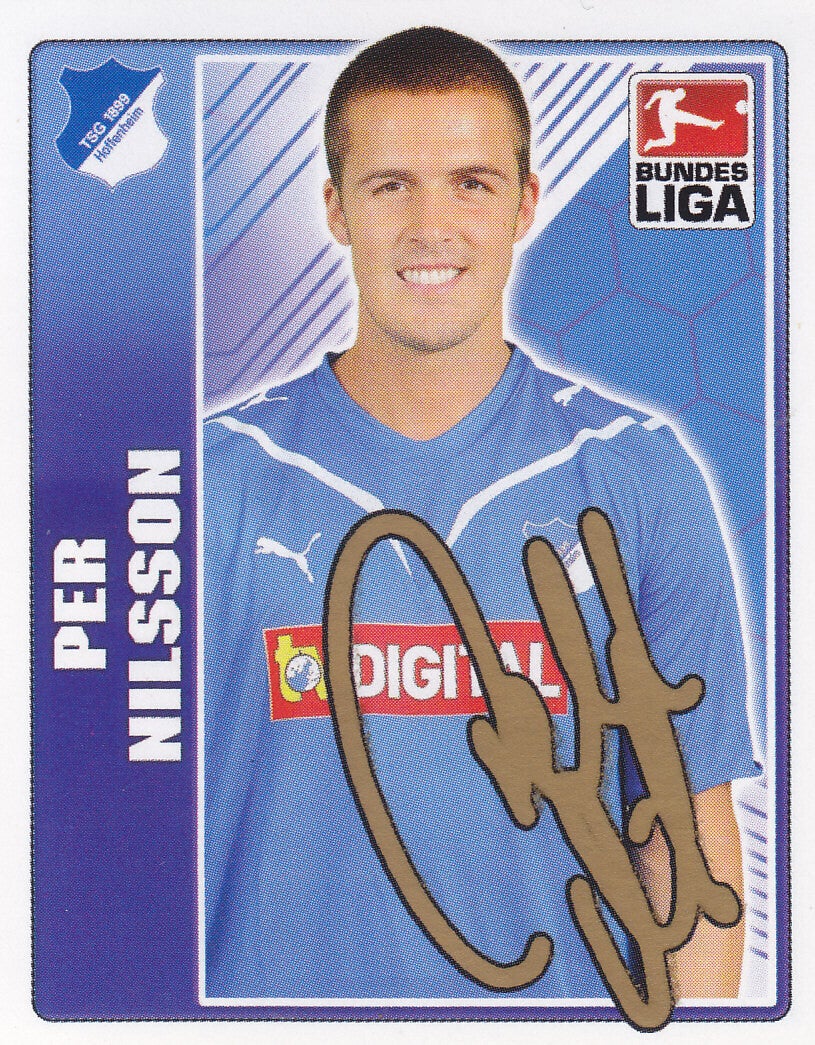 Per Nilsson / TSG Hoffenheim / Topps Bundesliga 2009 / Basis Bild / Nr.179