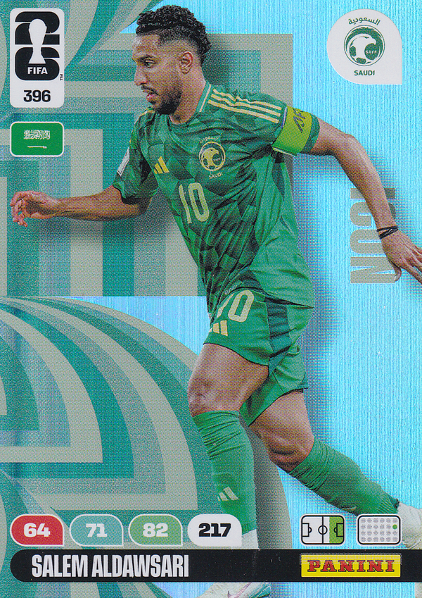 Salem Aldawsari - Saudi Arabien - Panini WM 2026 - Icon - Nr. 396