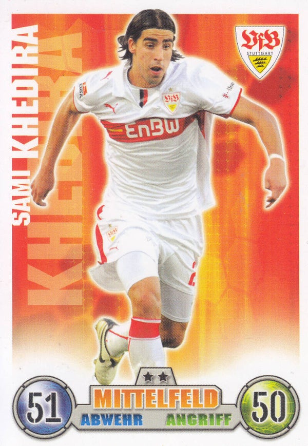 Sami Khedira / VFB Stuttgart / Topps Match Attax 2008 /Basis Karte / Nr.299