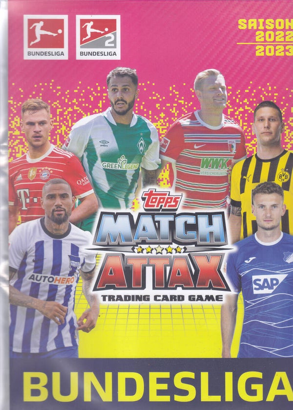 Sammelmappe Topps Match Attax 2022 / 2023