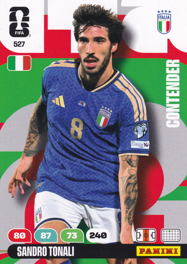 Sandro Tonali - Italien - Panini WM 2026 - Contender - Nr. 527
