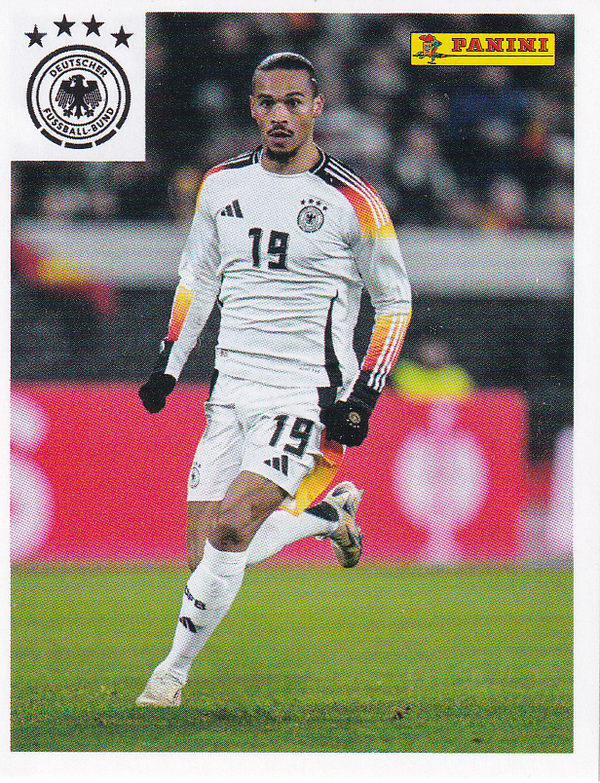 Leroy Sane - Deutschland - Panini 125 Jahre DFB - Fußballgeschichte - Spielszene - Nr. 180