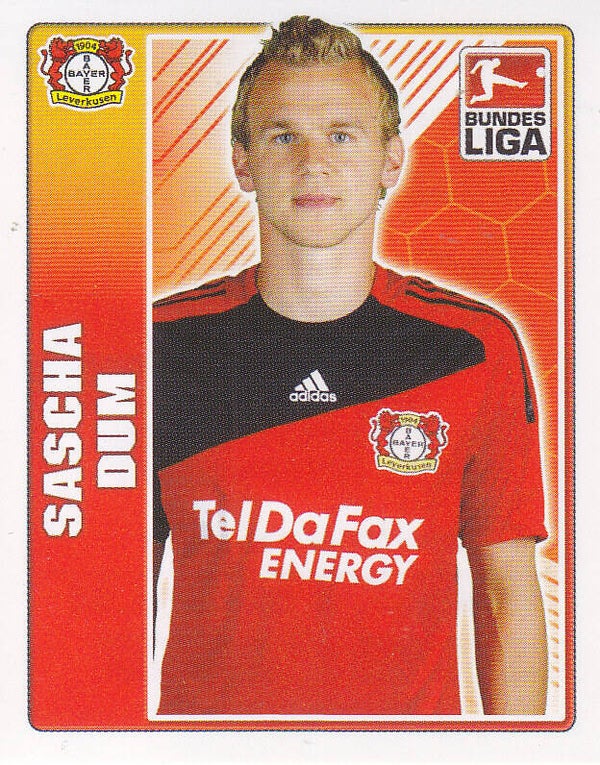 Sascha Dum / Bayer Leverkusen / Topps Bundesliga 2009 / Basis Bild / Nr. 265
