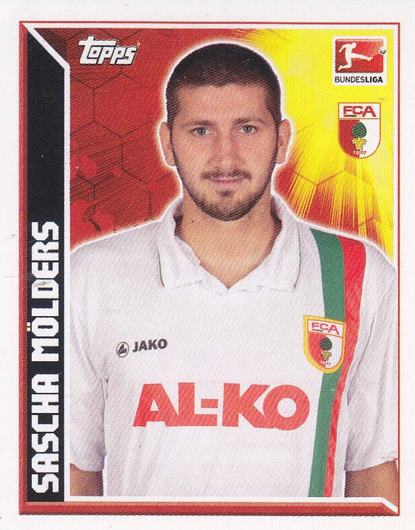 Sascha Mölders / FC Augsburg / Topps Bundesliga 2011 / Basis Bild / Nr.37