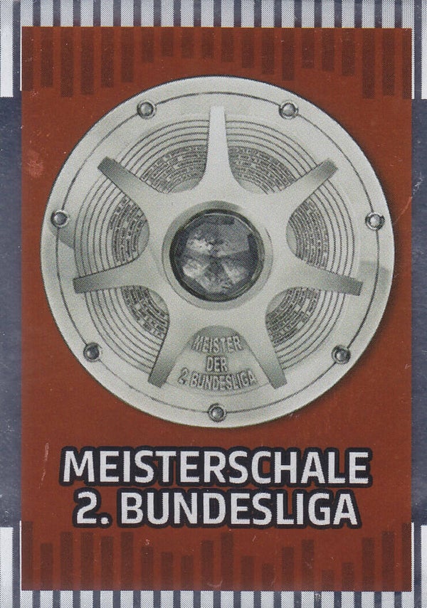 Meisterschale 2.Bundesliga / Topps Bundesliga 2017 / Glitzerbild / Nr.3