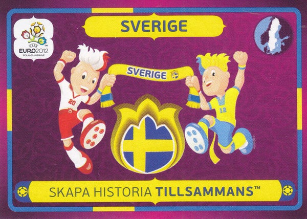 Schweden / Panini EM 2012 / Maskottchen Bild / Nr. 43