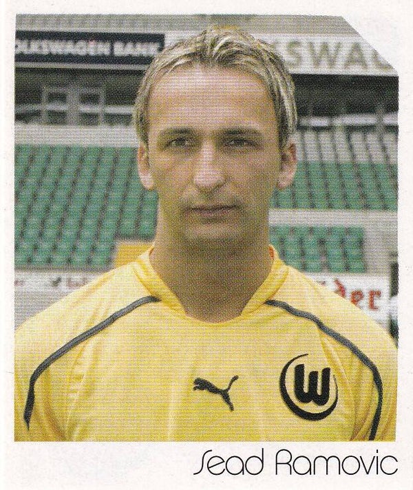 Sead Ramovic / VFL Wolfsburg / Panini Bundesliga 2003 / Basis Bild / Nr. 469