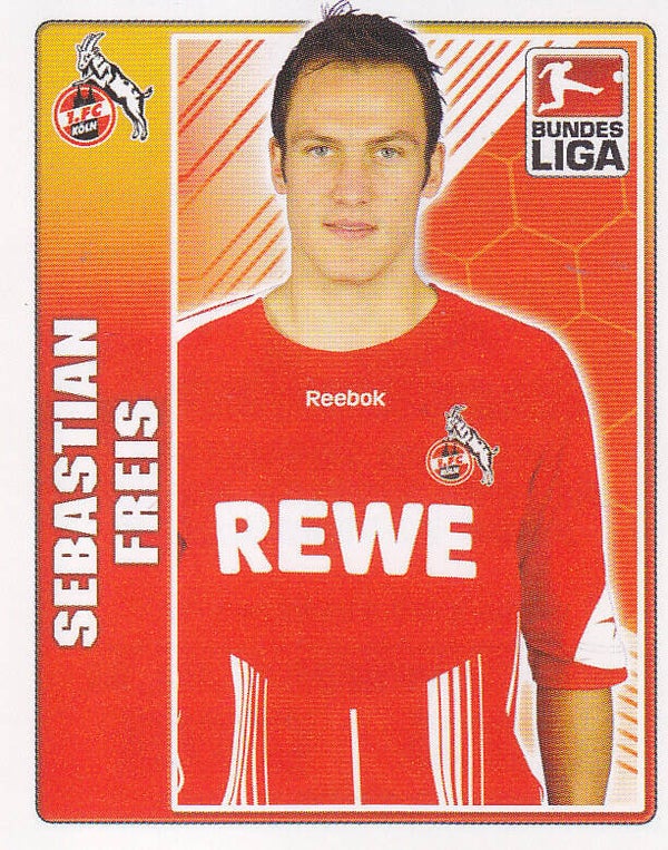 Sebastian Freis / 1.FC Köln / Topps Bundesliga 2009 / Basis Bild / Nr.246