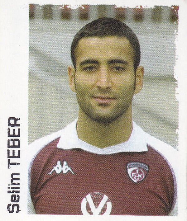 Selim Teber / 1.FC Kaiserslautern / Panini Bundesliga 2004 / Basis Bild / Nr. 272