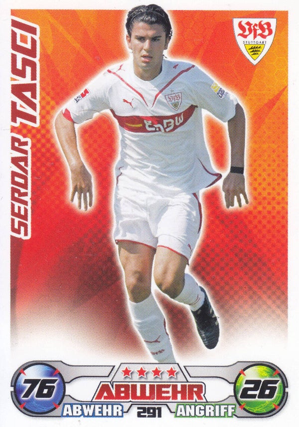 Serdar Tasci / VFB Stuttgart / Topps Match Attax 2009 / Basis Karte / Nr.291