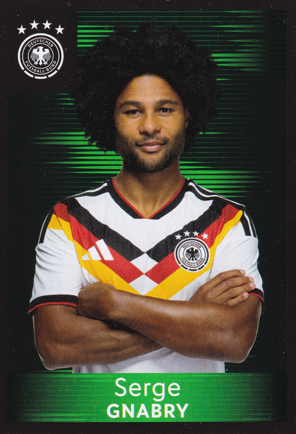 Serge Gnabry - Deutschland - Panini Offizielle DFB Karten 2026 - Nr. 26