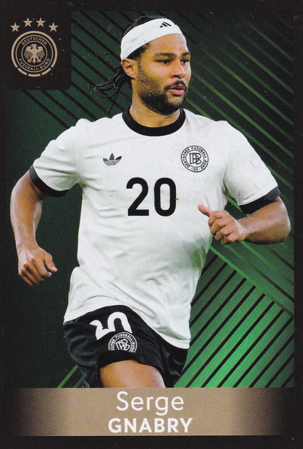 Serge Gnabry - Deutschland - Panini Offizielle DFB Karte 2026 - Spielszene - Nr. 53