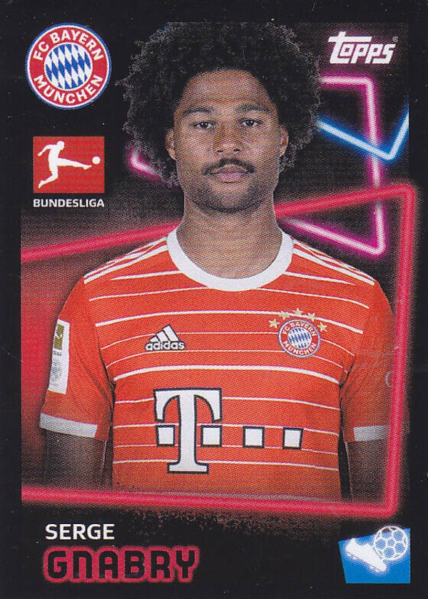 Serge Gnabry FC Bayern München Basis Bild Nr.306