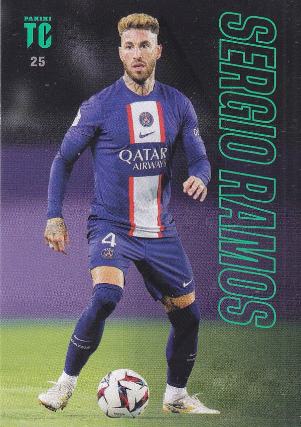 Sergio Ramos Paris Saint Germain Basis Karte Nr.25