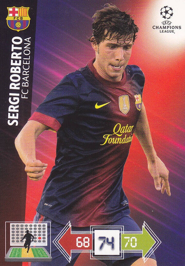 Sergi Roberto FC Barcelona Basis Karte Nr.37