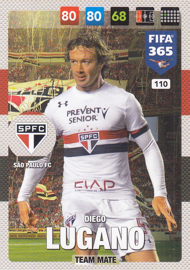 Diego Lugano FC Sao Paulo Team Mate Nr.110