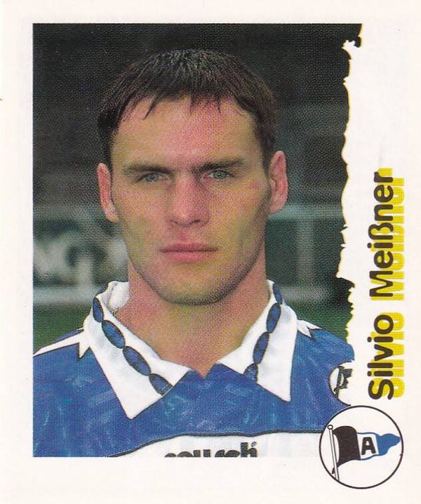 Silvio Meißner / Arminia Bielefeld / Panini Bundesliga 1997 / Basis Bild / Nr. 16