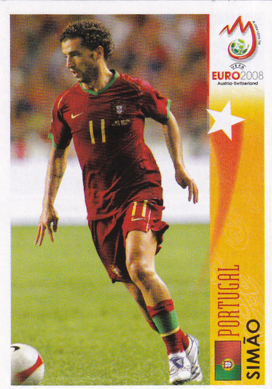 Simäo - Portugal - Panini EM 2008 - In Action - Nr. 481