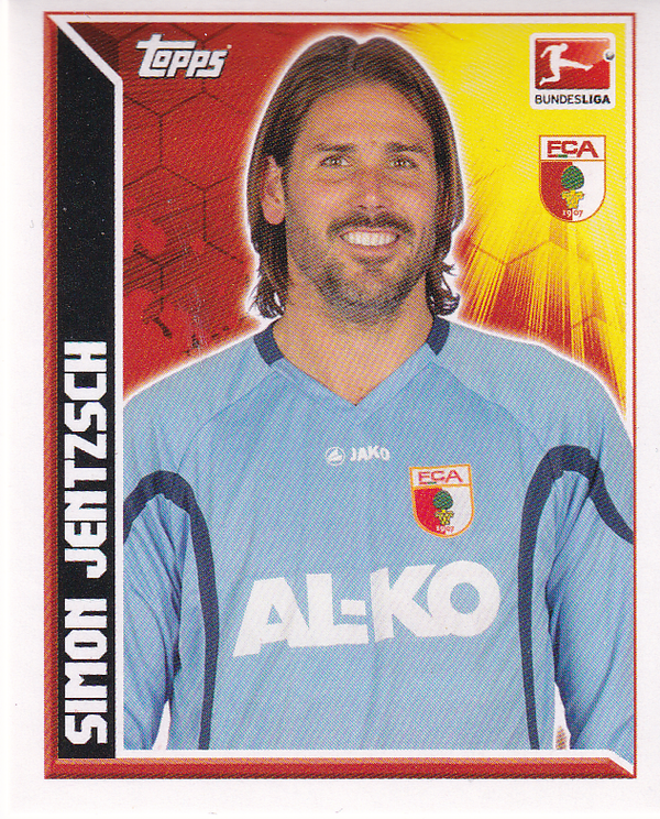 Simon Jentzsch - FC Augsburg - Topps Bundesliga 2011 - Basis Bild - Nr. 24