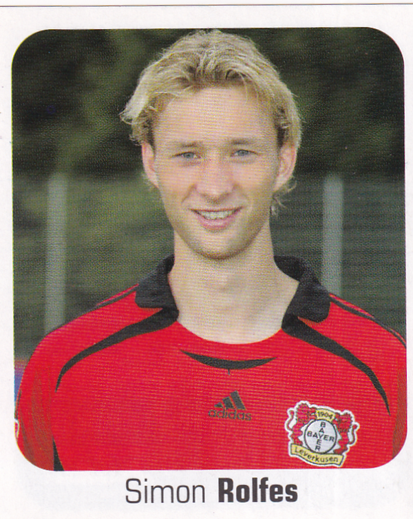 Simon Rolfes - Bayer 04 Leverkusen - Panini Bundesliga 2006 - Basis Bild - Nr. 296