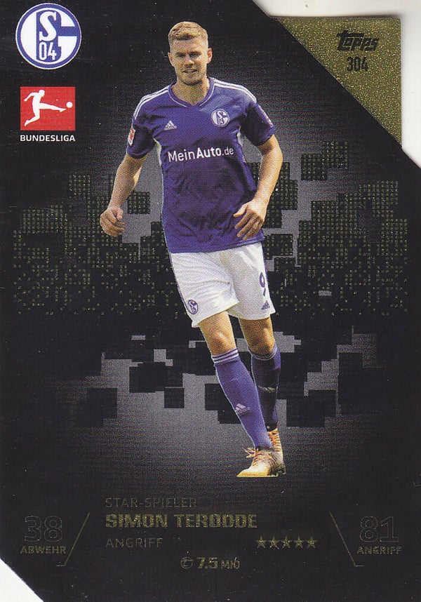 Simon Terodde FC Schalke 04 Star-Spieler Nr.304