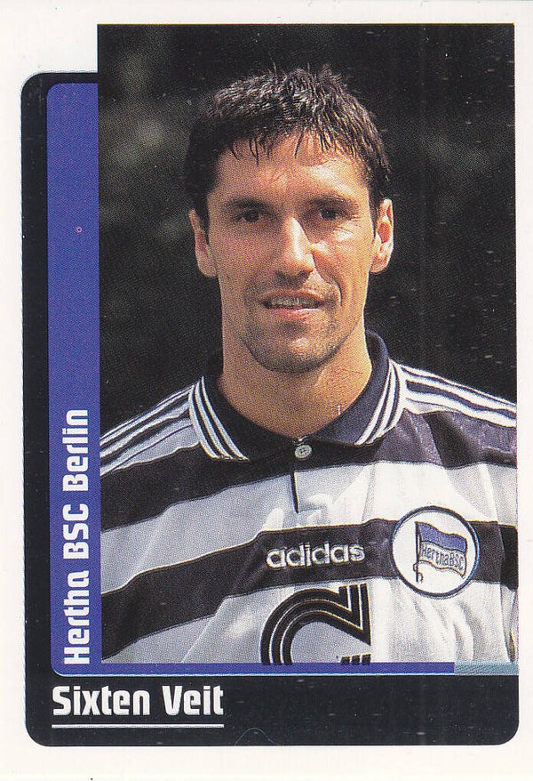 Sixten Veit / Hertha BSC Berlin / Panini Bundesliga 1999 / Basis Bild / Nr. 282