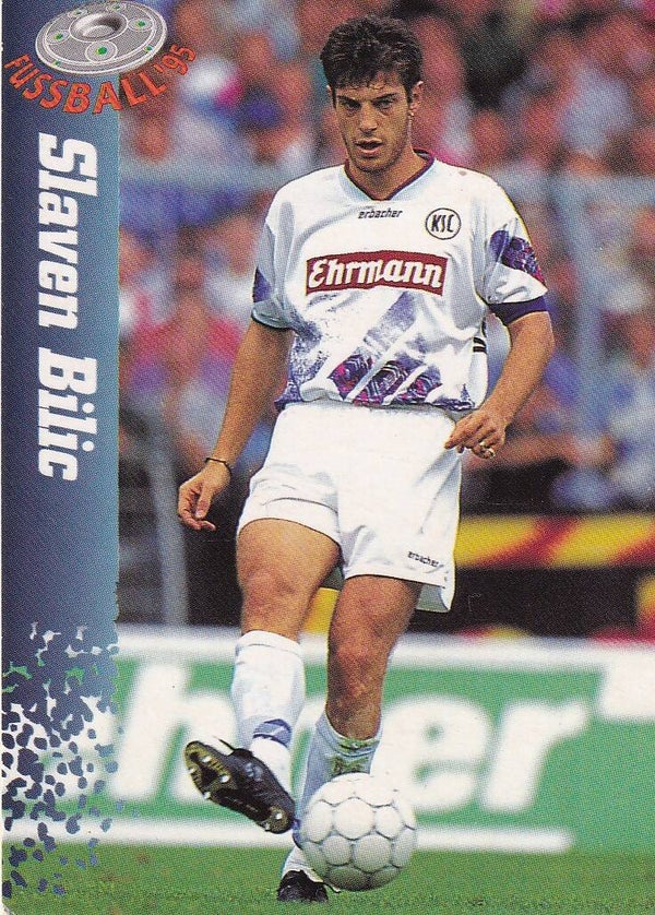 Slaven Bilic / Karlsruher SC / Panini Bundesliga 1995 / Basis Karte / Nr. 68