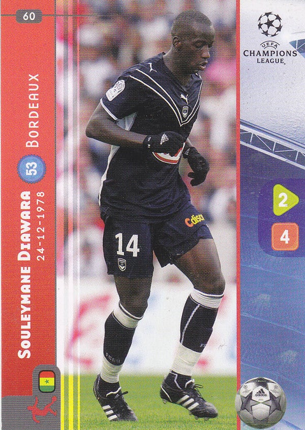 Souleymane Diawara Girondeaux Bordeaux Basis Karte Nr.60