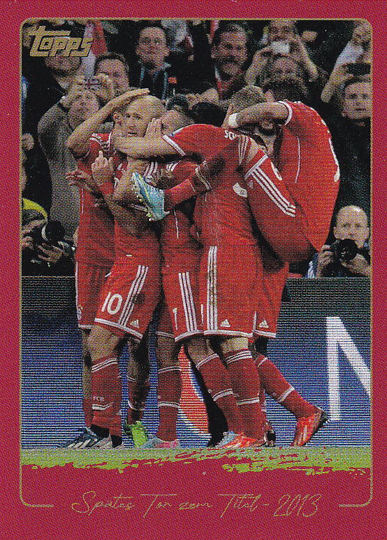 Spätes Tor zum Titel 2013 - Topps 125 Jahre FC Bayern München - Nr. 12