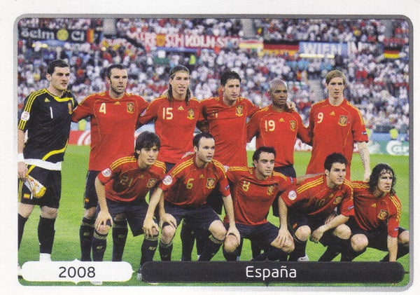Spanien / Panini EM 2012 / Europa Meister 2008 / Nr. 537