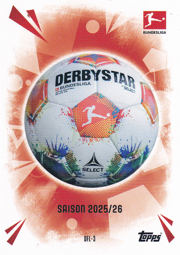 Derby Star - Topps Match Attax 2005 - Spielball - Nr. DFL-3