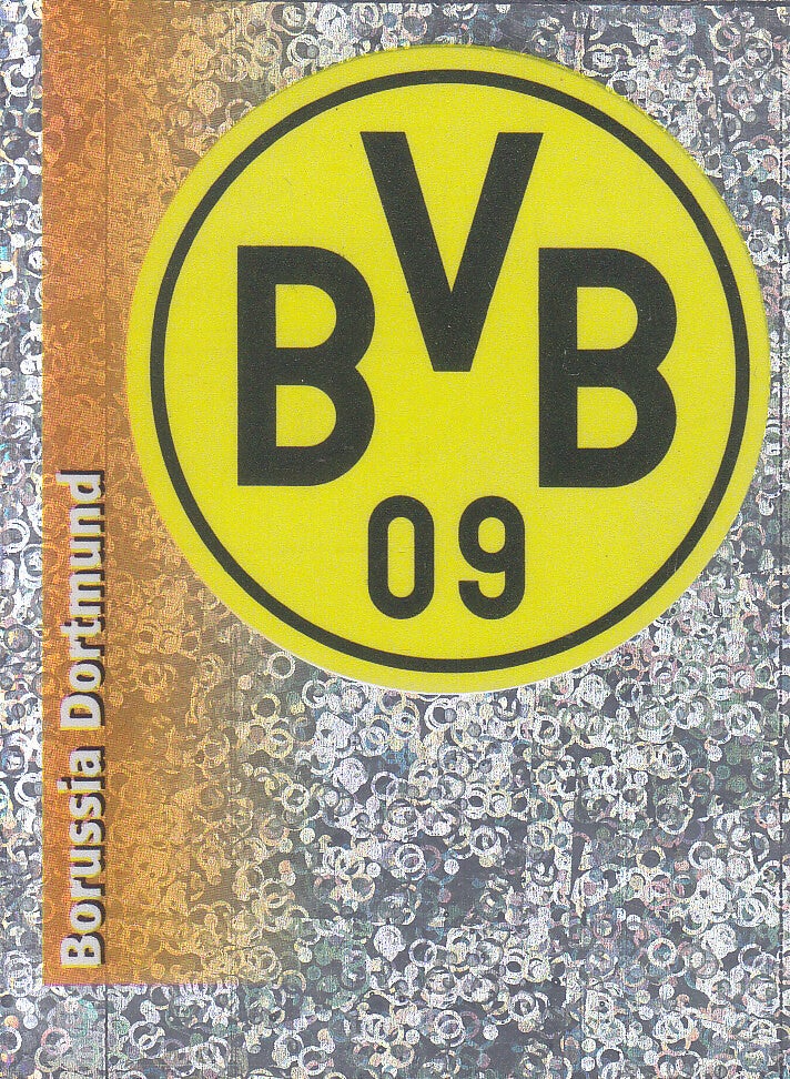 Borussia Dortmund / Panini Bundesliga 1996 / Vereinslogo Glitzer / Nr. 1
