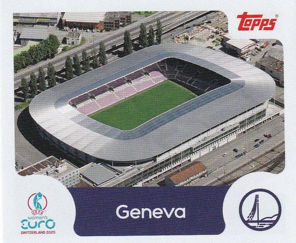 Stadion Geneva Genf - Topps Frauen EM 2025 - Nr. 23