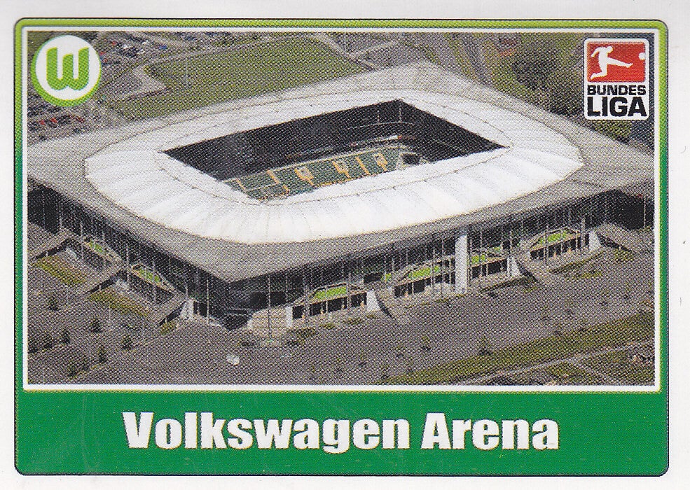 VFL Wolfsburg / Volkswagen Arena / Topps Bundesliga 2009 / Stadionbild / Nr.227