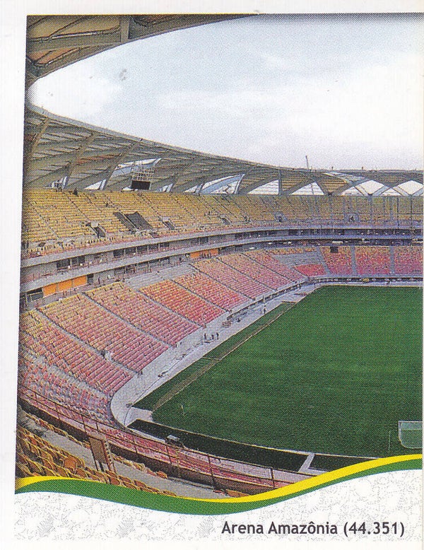 Arena Amazonia Manaus / Panini WM 2014 / Stadionbild 1 / Nr.18
