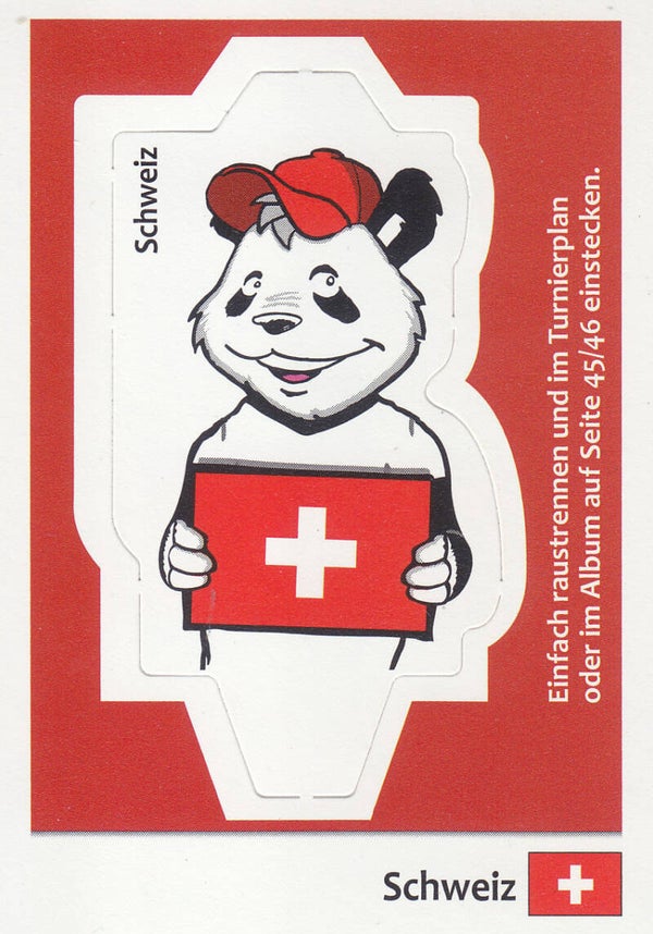 Schweiz Steckfigur
