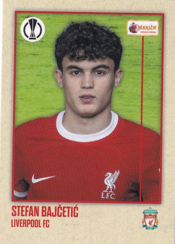 Stefan Bajcetic - FC Liverpool - Topps Merlin 2023 - Basis Bild - Nr. 006